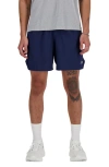 New Balance Rc 7-inch Seamless Running Shorts In Blue