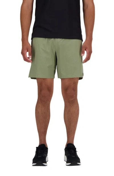 New Balance Rc 7-inch Seamless Running Shorts In Blue