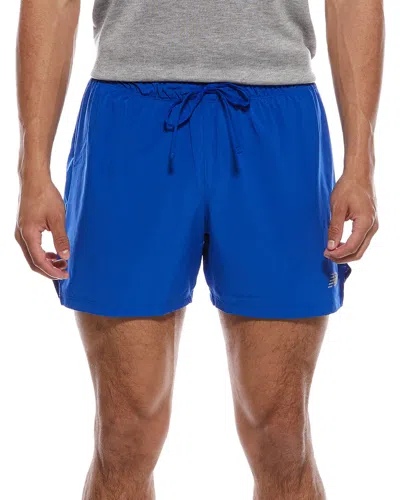 New Balance Rc Short In Blue