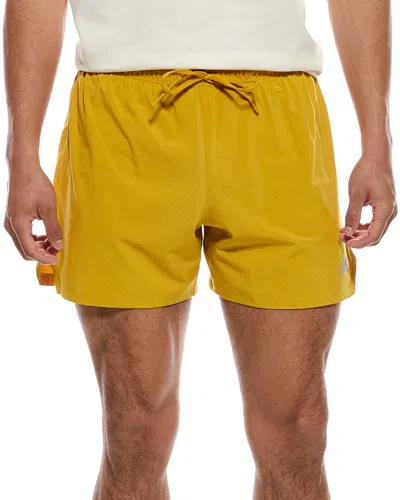 New Balance Rc Short In Yellow