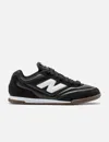 New Balance Rc42 Leather-panelled Suede Sneakers In Black