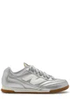 NEW BALANCE NEW BALANCE RC42 PANELLED METALLIC-LEATHER SNEAKERS