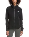 New Balance Reflective Woven Jacket In Black