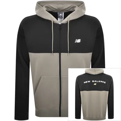 New Balance Reimagined Full Zip Hoodie Black