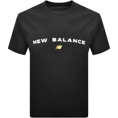 New Balance Reimagined Graphic T Shirt Black