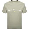 New Balance Reimagined Graphic T Shirt Olivine In Green