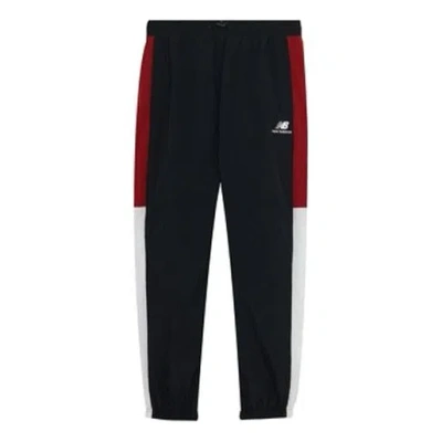 New Balance Relaxed Color Block Jogger 'black White Red'