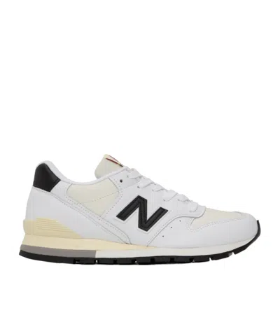New Balance Round Head Lacing Casual Sneakers In White