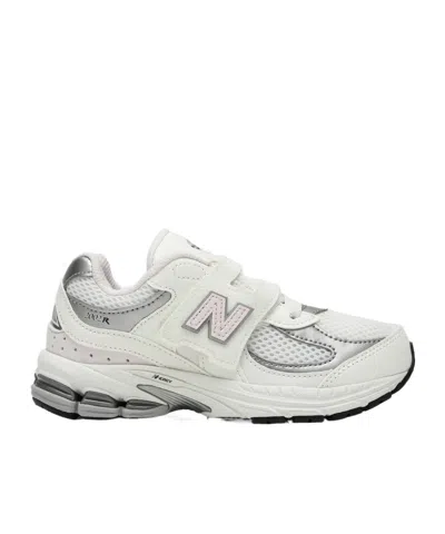 New Balance Round-head Sneakers In White