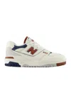 New Balance Round-head Sneakers In White