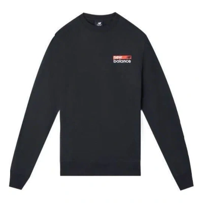 New Balance Round Neck Casual Pullover 'black'