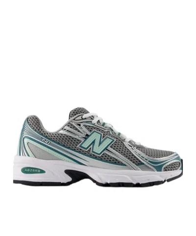 New Balance Round Toe Sneakers In Gray
