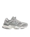 New Balance Mens Slate Grey White Grey 9060 Suede And Mesh Low-top Trainers In Pink