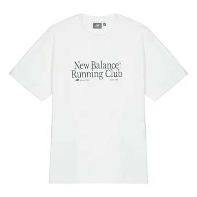 New Balance Running Club Graphic T-shirt 'white'