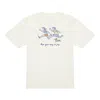New Balance Running Duo Graphic T-shirt 'ivory' In White