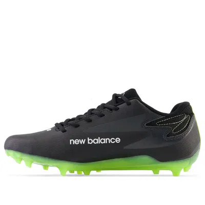 NEW BALANCE NEW BALANCE RUSH V4 MID LACROSSE CLEATS 'BLACK GREEN'