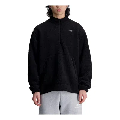 New Balance R.w.tech Sherpa Pullover 'black'