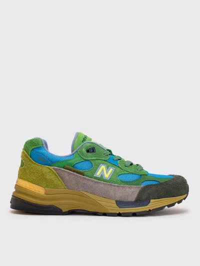 New Balance 992 Paneled Sneakers In Green