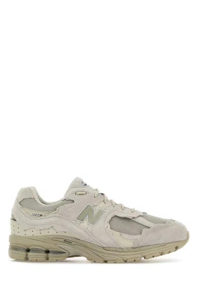 New Balance Sand Suede And Mesh 2002dx Protection Pack Sneakers In White