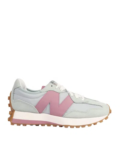 New Balance Scarpa Lifestyle Donna Tier 3 Suede Textile Lone Star Grey Rosewood In Blue
