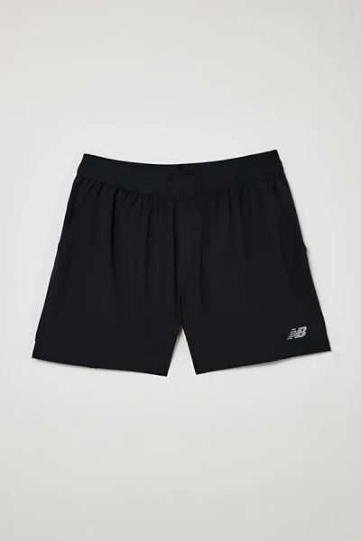 New Balance Seamless 2-in-1 5" Short In Black, Men's At Urban Outfitters