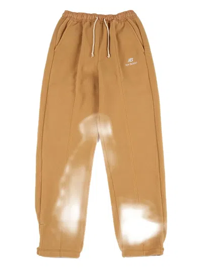 New Balance Sherpa Track Pants In Gray