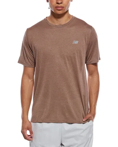 New Balance Shirt In Brown