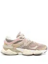 New Balance 9060 Leather And Mesh Low-top Sneakers In Landslide