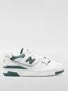 New Balance 550 Low-top Sneakers In Reflection With New Spruce In Green