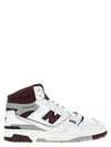 New Balance Sneakers High-top Detailing Perforated In White