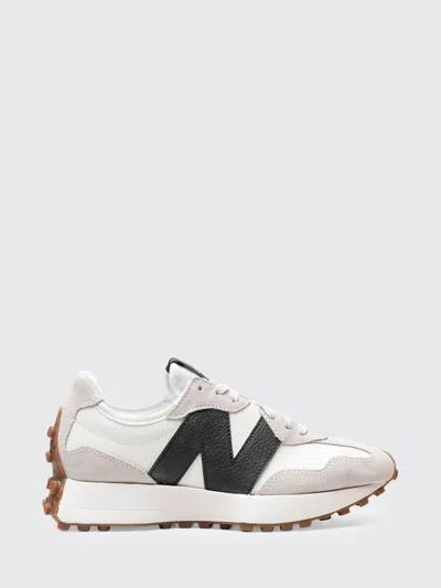 New Balance Low-profile Sneakers In Nero With Textured Accents In Multi
