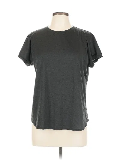 Pre-owned New Balance Short Sleeve T-shirt In Black