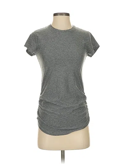 Pre-owned New Balance Short Sleeve T-shirt In Gray