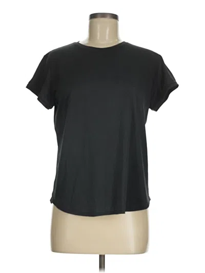 Pre-owned New Balance Short Sleeve T-shirt In Black
