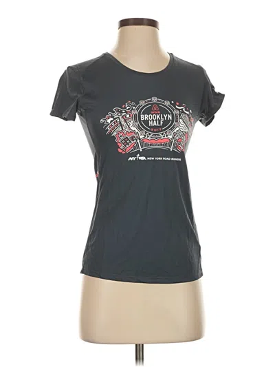 Pre-owned New Balance Short Sleeve T-shirt In Gray