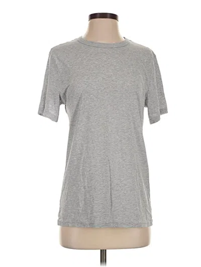 Pre-owned New Balance Short Sleeve T-shirt In Gray