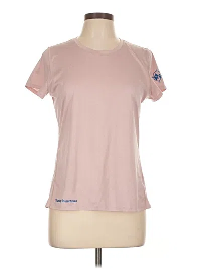 Pre-owned New Balance Short Sleeve T-shirt In Pink