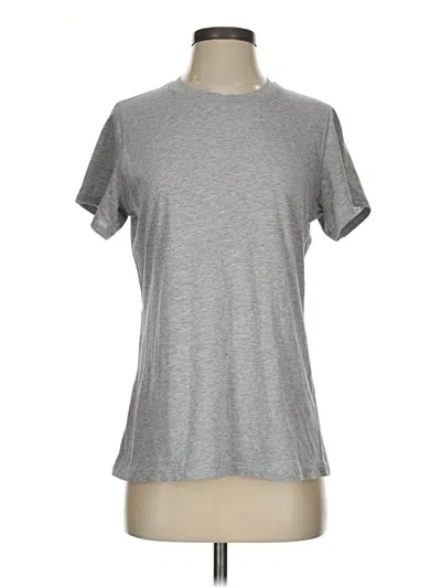 Pre-owned New Balance Short Sleeve T-shirt In Silver