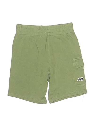 Pre-owned New Balance Kids' Shorts In Green