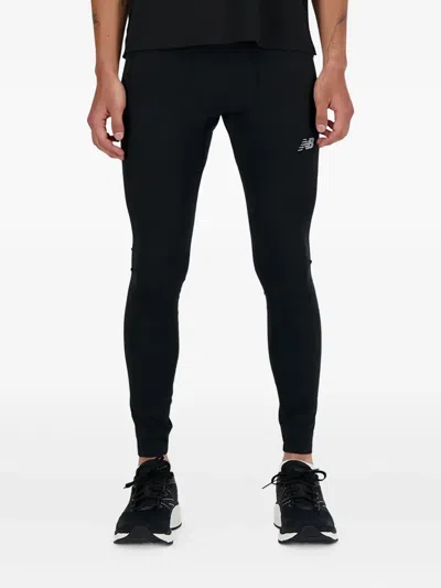 New Balance Side-pocket Leggings In Black