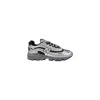 New Balance Mens Silver Metallic Green 1000 Metallic Mixed-material Trainers