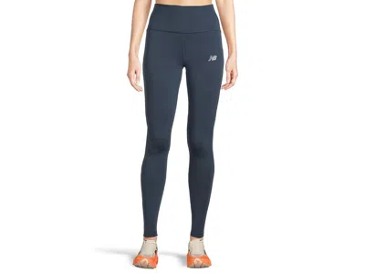 New Balance Sleek High-rise Legging 27 In Blue