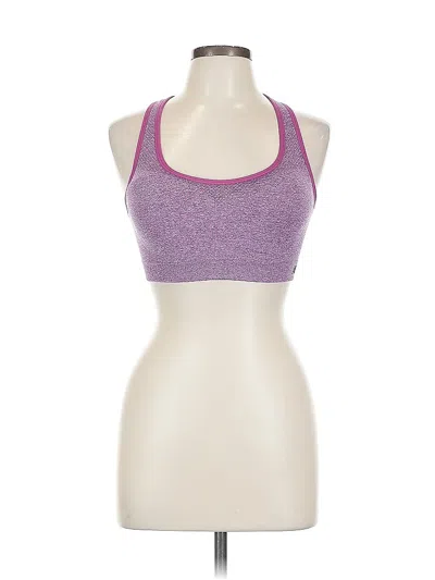 Pre-owned New Balance Sleeveless Top Purple Halter Neckline Tops