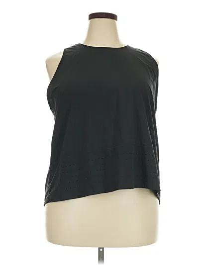 Pre-owned New Balance Sleeveless T-shirt In Black