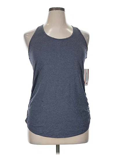 New Balance Sleeveless T-shirt In Blue
