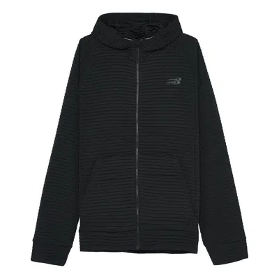 New Balance Slim Fit Hooded Jacket 'black'