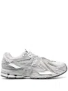 New Balance Mesh And Leather Sneakers In Grey