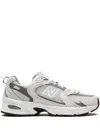 New Balance 530 Woman Sneakers White Size 7.5 Textile Fibers In Grey