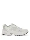 New Balance 530 Low-top Sneakers In Nb White With Silver Metallic In White
