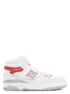 New Balance 650 High-top Sneakers In White With Astro Dust And Angora In White